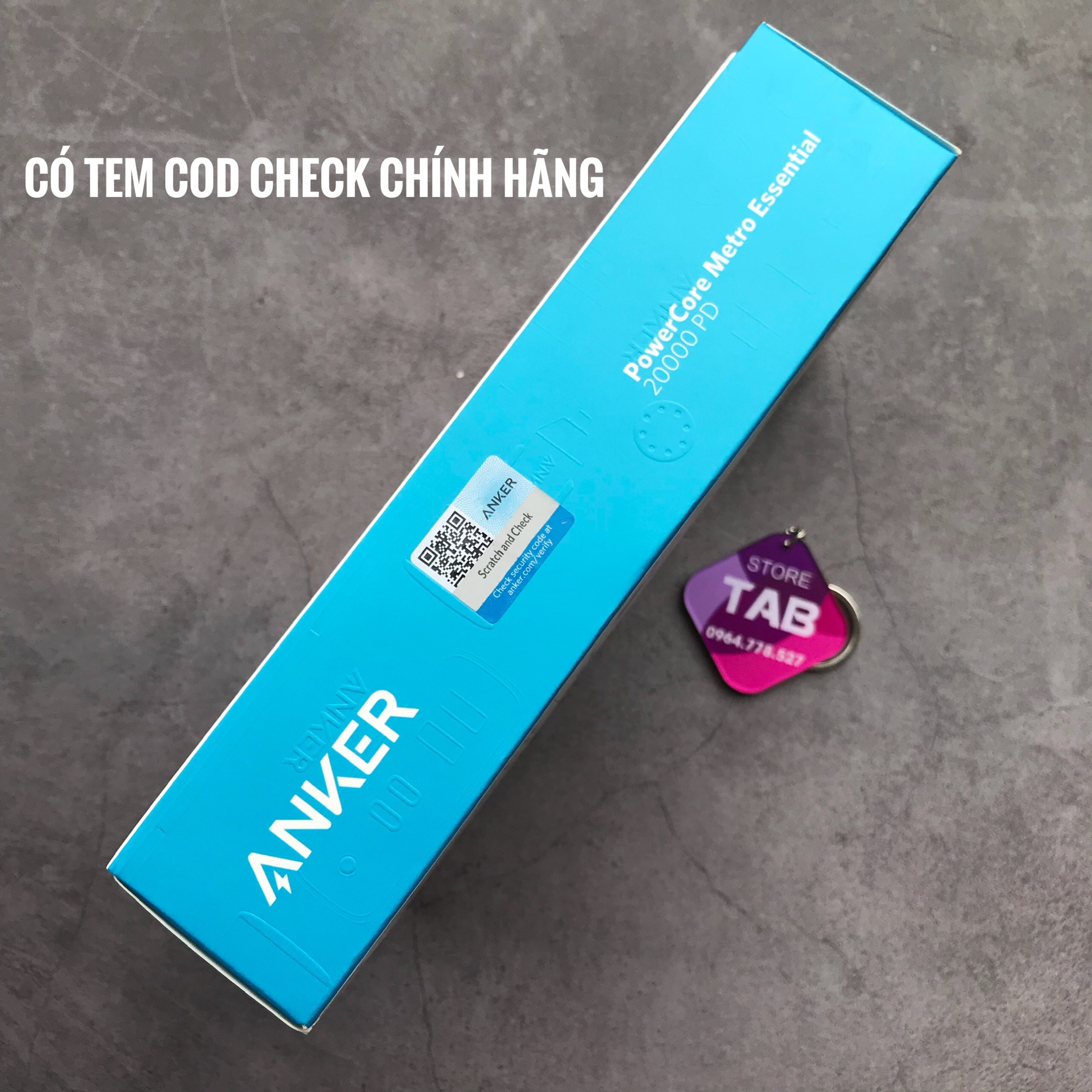 Sạc Dự Phòng Anker PowerCore Metro Essential 20.000 Pd A1281 A1287 (Bảo Hành 18T)