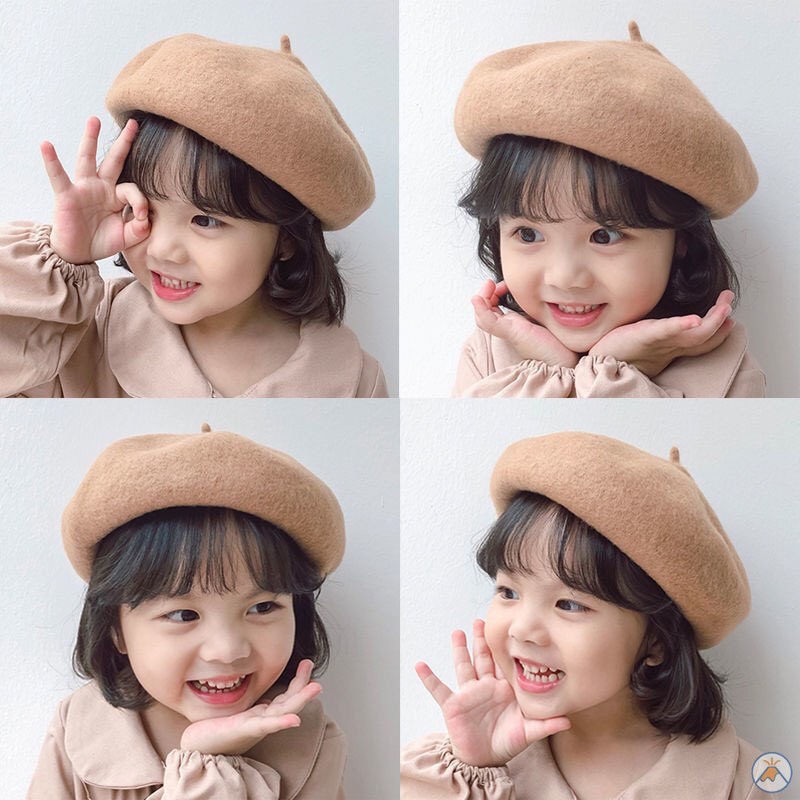 Nón nồi mũ nồi cho bé gái