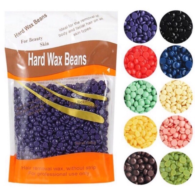 Sáp wax lông nóng dạng hạt đậu Viên Hard Wax Beans 100g - BUMSTORE