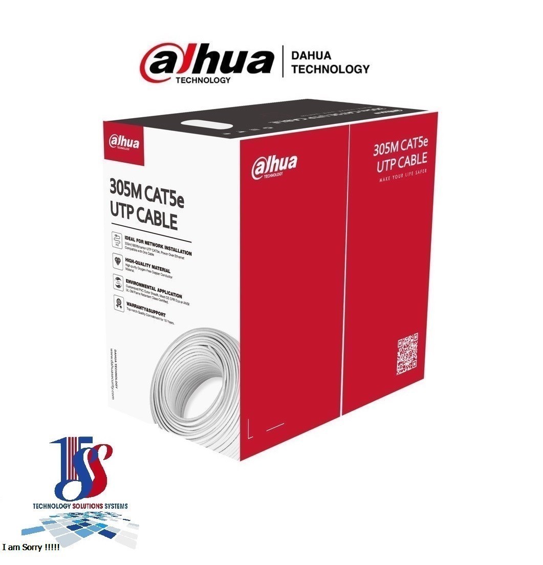 Dây cáp mạng CAT5 Dahua PFM920I-5EUN (Thùng 305M)
