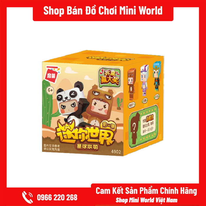 Mô hình Mini World Nhân Vật Bí Ẩn [Gửi 1 Hộp Ngẫu Nhiên]