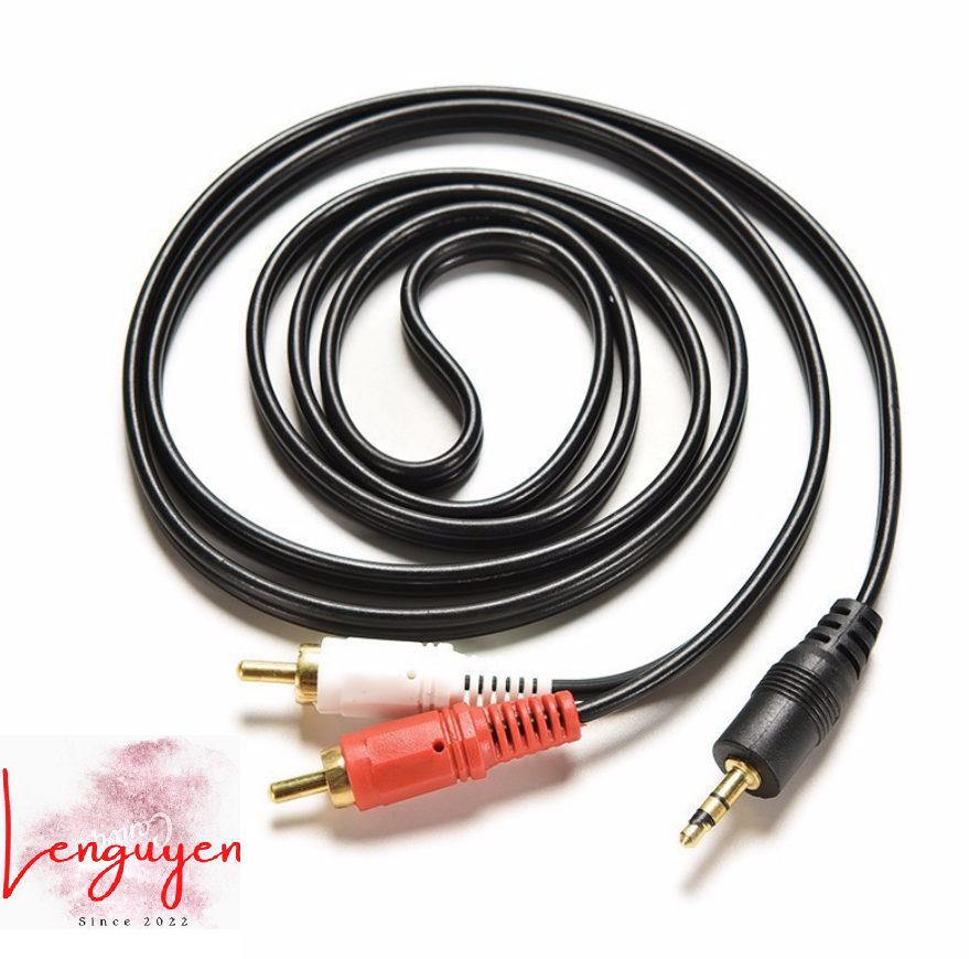 Dây av 1-2 ( dây loa 1-2 ) 1.5m một sợi 1 box đẹp