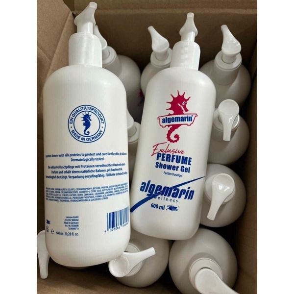 Sữa tắm cá ngựa Đức có vòi mẫu mới 600ml