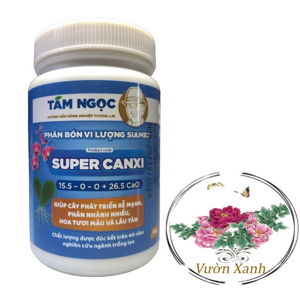 Phân bón vi lượng super canxi tám ngọc - #409a# 100g