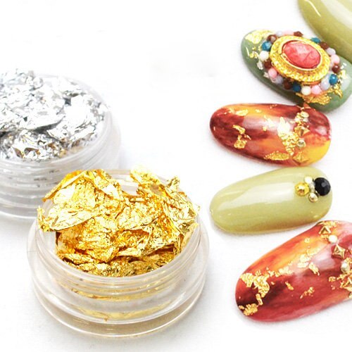 Giấy Nhũn Vàng Bạc Set 12 Ô