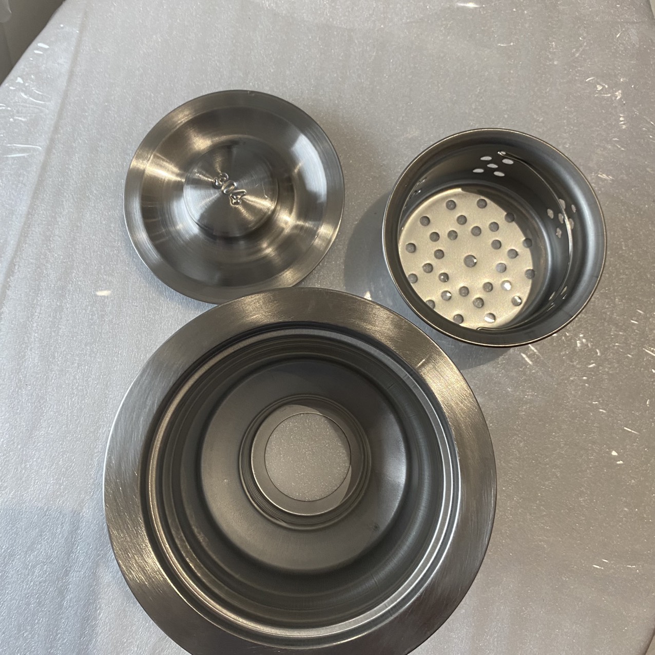 BỘ XẢ CHẬU RỬA CHÉN BÁT INOX 304 phi 110