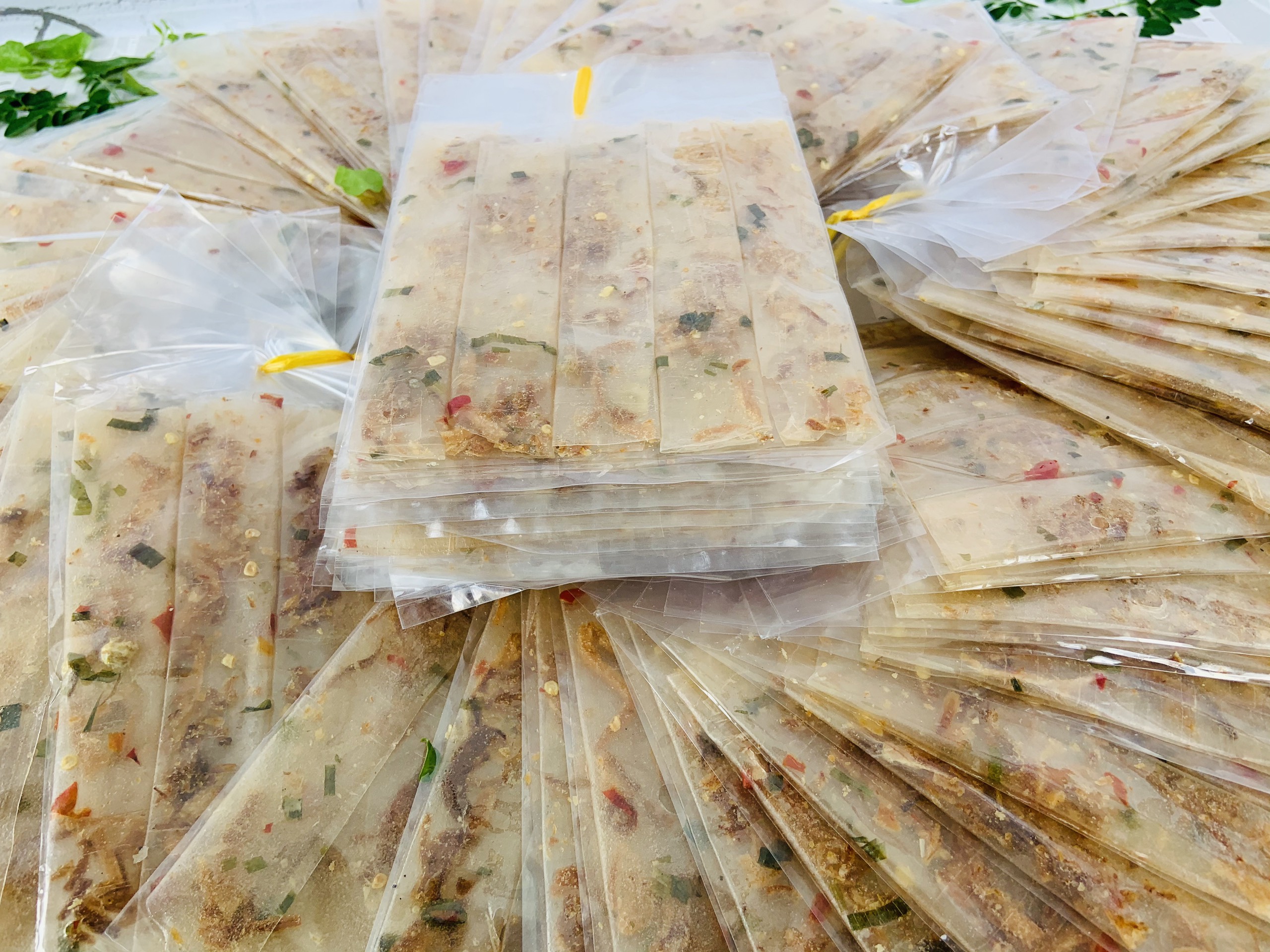 [Xâu 10 Bịch] Bánh Tráng Dẻo Hành Bánh Tráng Tây Ninh