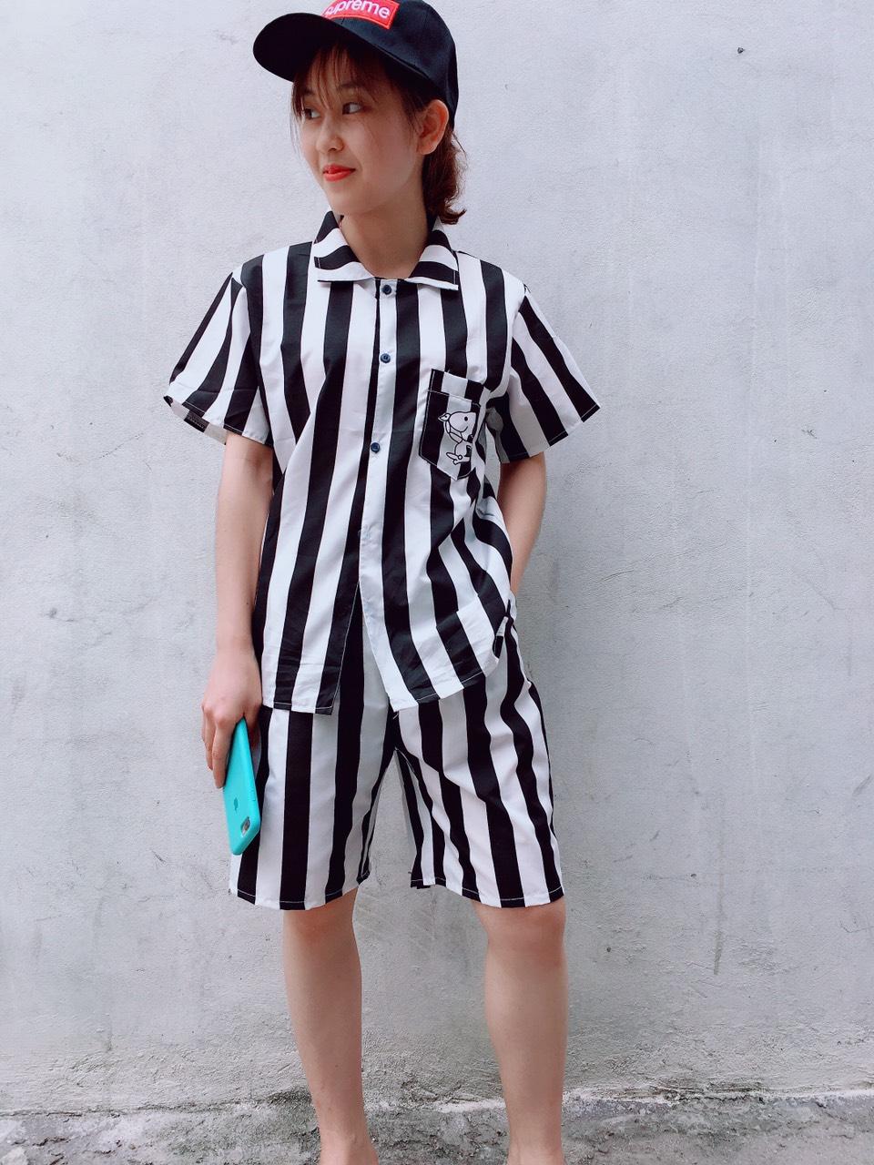 Bộ quần áo đi tù nam nữ