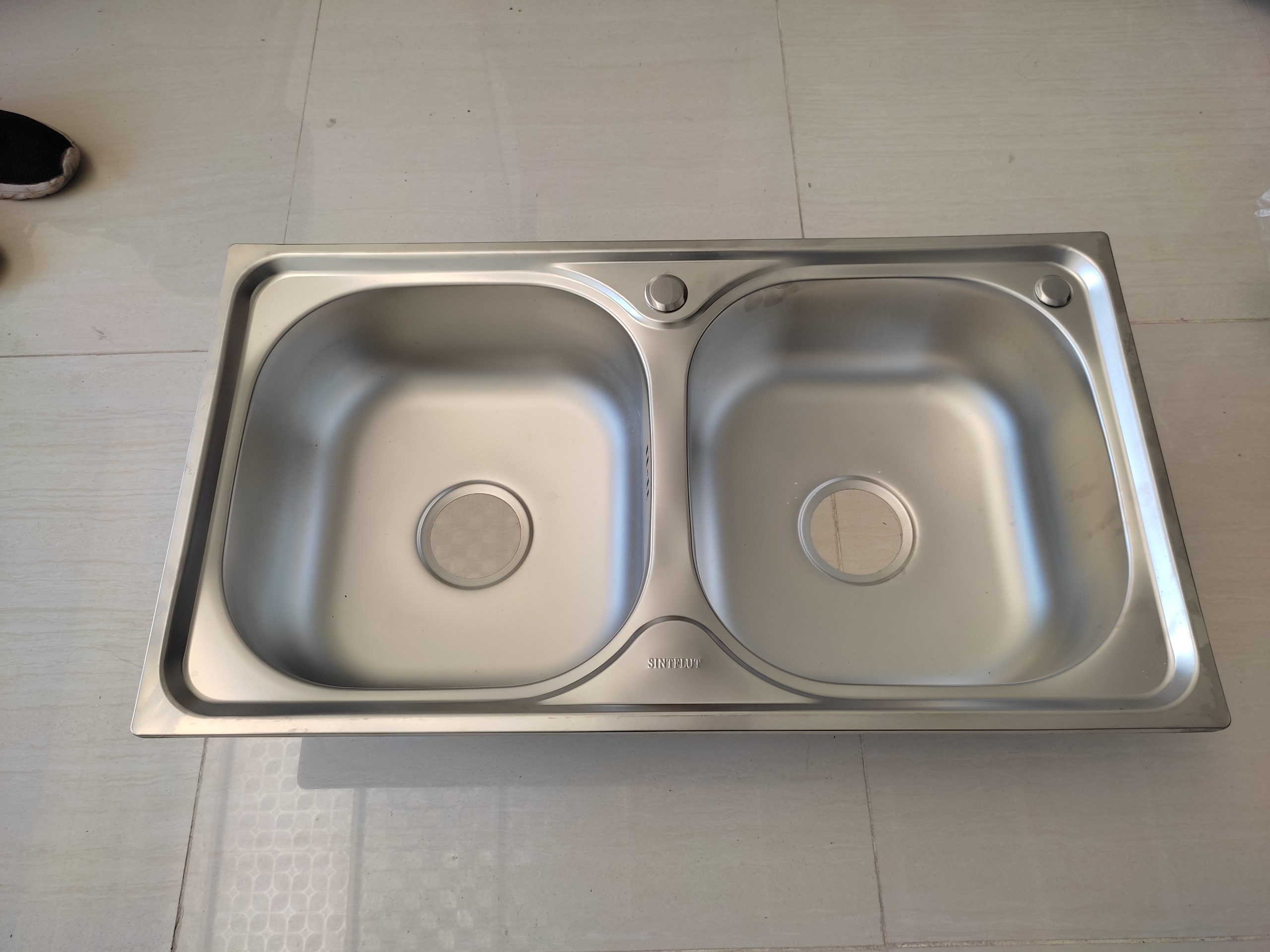Chậu rửa chén bát Inox 2 hố