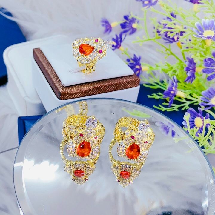 Nhẫn nữ mạ bạch kim thật, nhẫn đẹp bạc ta vàng trắng đính đá pha lê thời trang Trang Sức GADO N049 - đeo đi đám cưới vô cùng quý phái CAM KẾT KHÔNG ĐEN, 1 ĐỔI 1 NẾU KHÔNG HÀI LÒNG