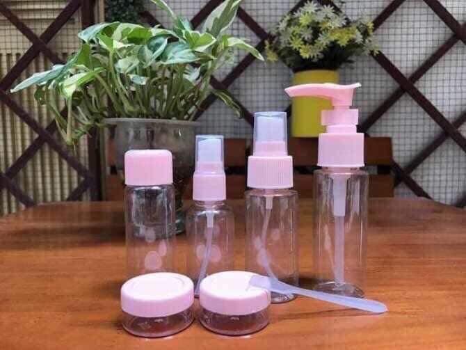 BỘ CHIẾT MỸ PHẨM DU LỊCH siêu tiện lợi