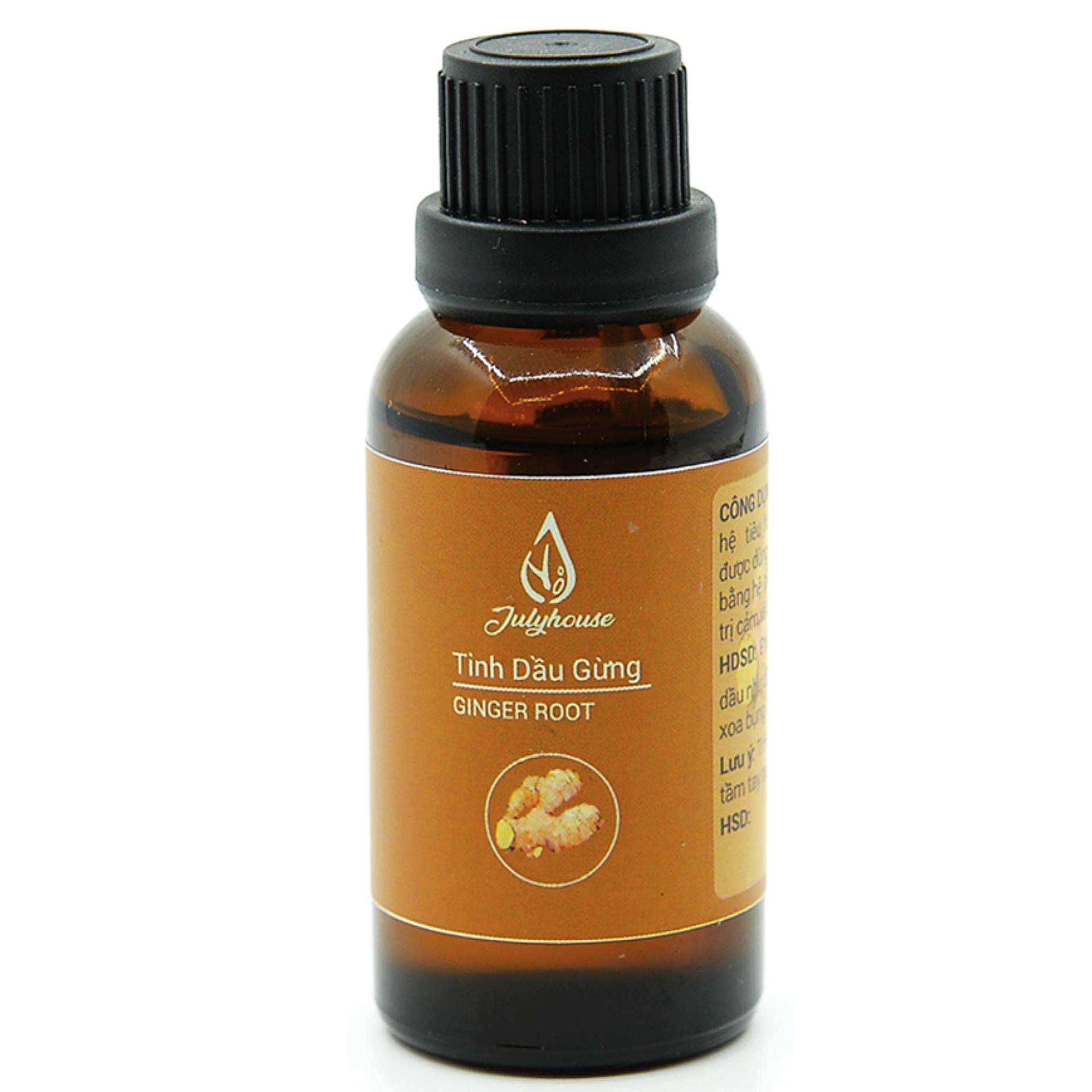 Tinh dầu Gừng Massage JULYHOUSE 50ml