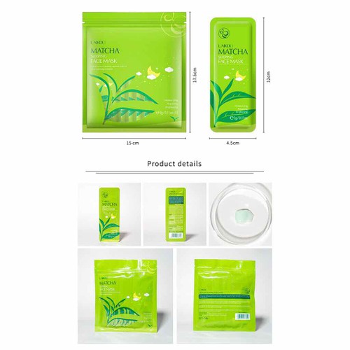 [HCM]Sét 15 gói mặt nạ matcha Laikou