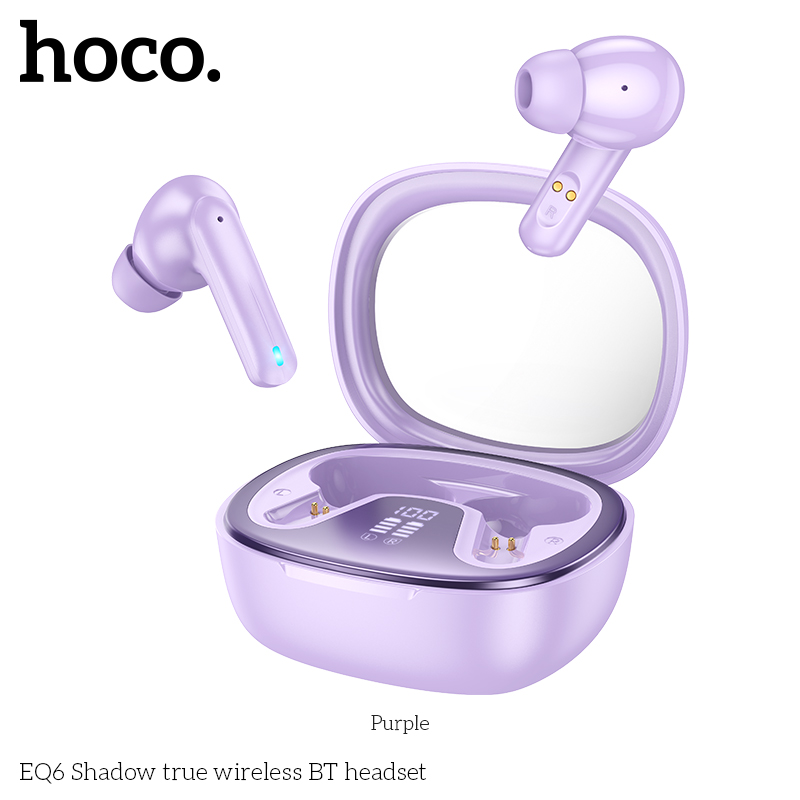 Tai nghe bluetooth tws hoco eq6 w5.3, pin 7h, màn hình báo pin - phụ kiện 1986
