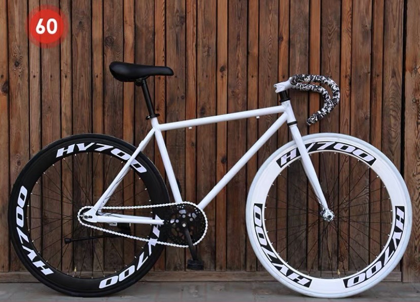 [HÀNG CÓ SẴN] Xe đạp tay cong Fixed Gear Vành 60 - 2023