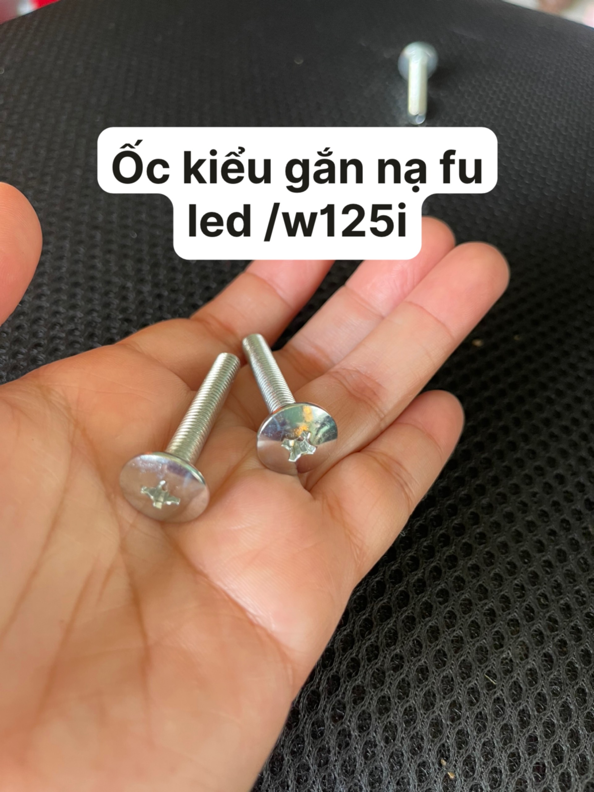 Ốc kiểu gắn nạ future led/ wave 125i