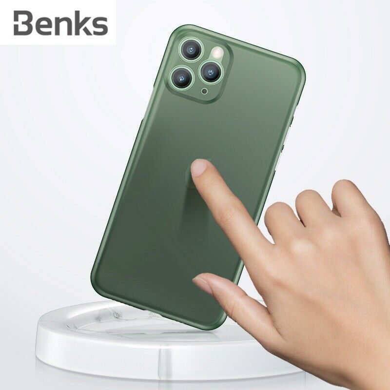 Ốp Lưng Siêu Mỏng Magic Ultra Thin Cho iPhone 11 Pro Max Hiệu Benks (Xanh Rêu)