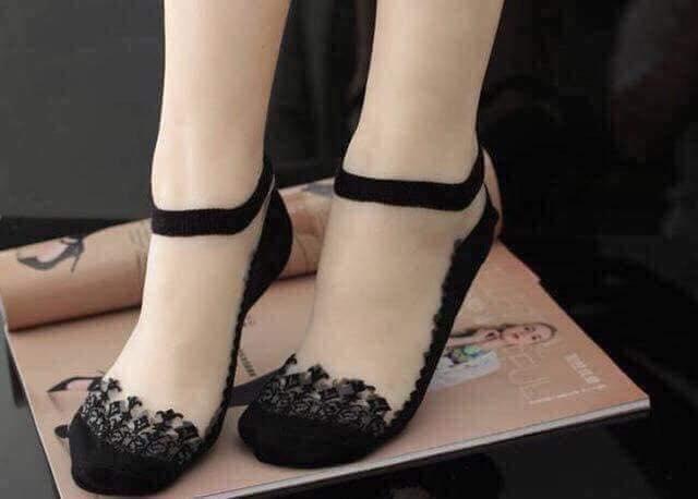 Combo 5 đôi tất ren công chúa nhiều màu
