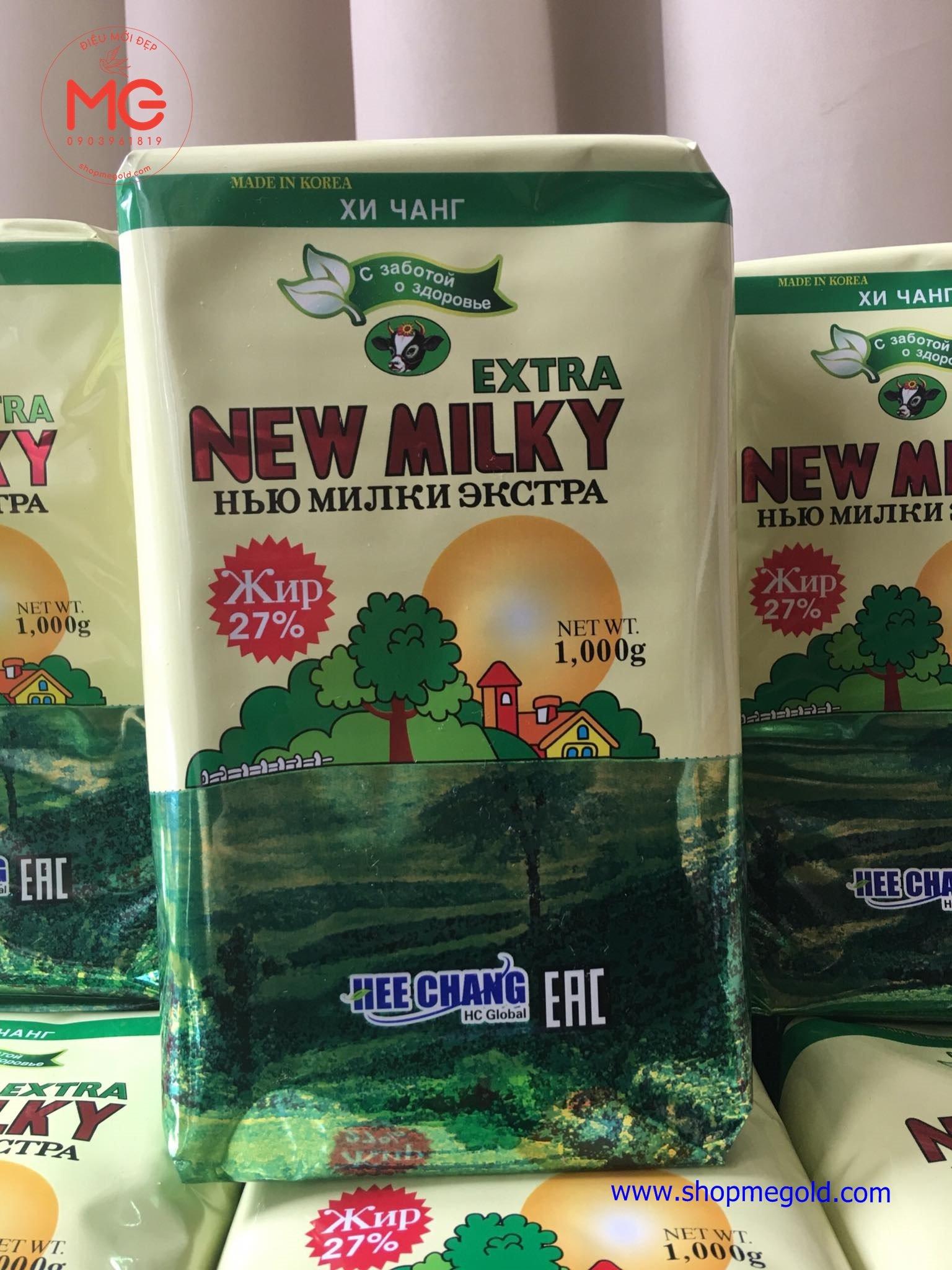 Sữa béo tăng cân cho người gầy new milky nga gói 1kg