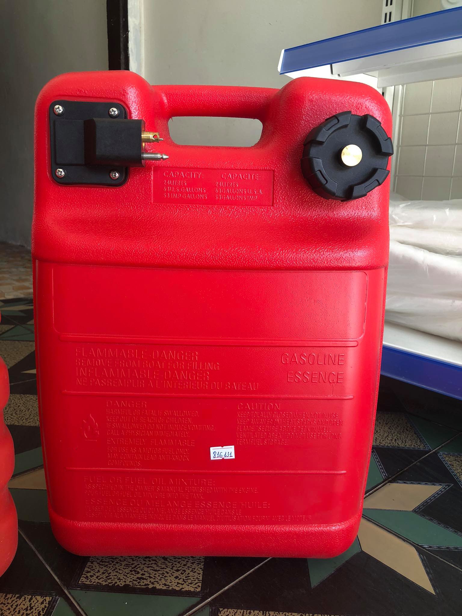 Bình xăng Cano 24L