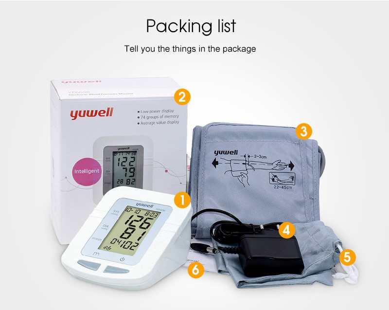 Máy đo huyết áp điện tử Yuwell YE660B
