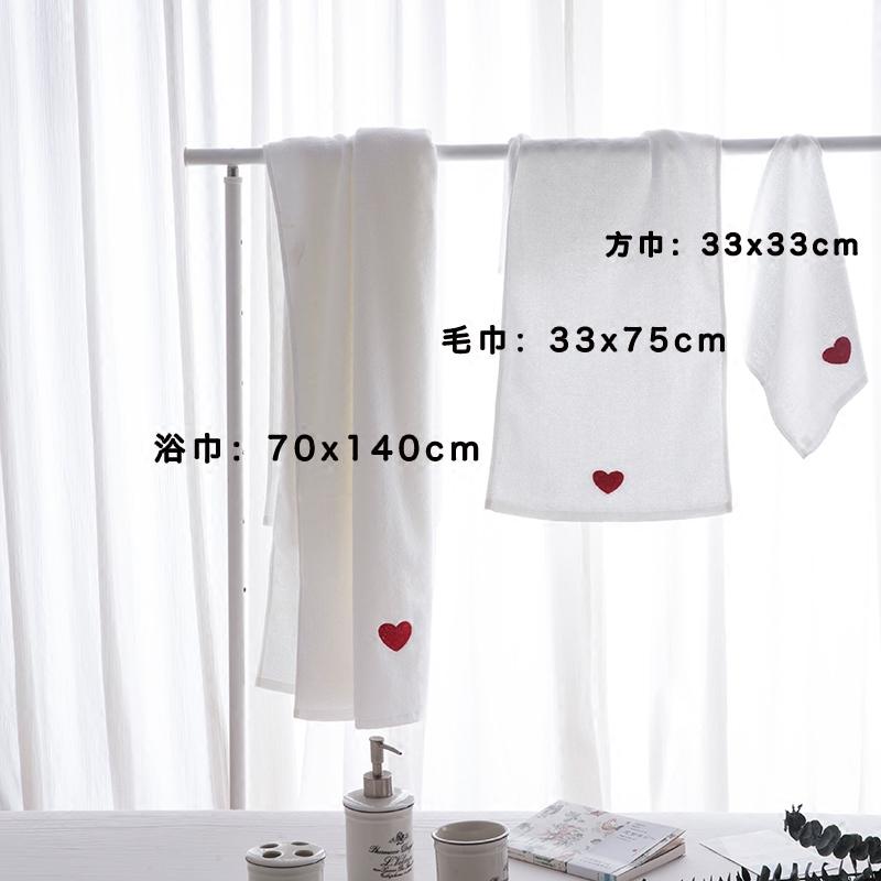 Màu Trắng Nghề Thêu 100% Cotton Khăn Vuông Giản Lược Sắc Xanh Thiên Nhiên 100% Cotton Dày Hút Nước Rửa Mặt Và Tắm Khăn Tắm Khăn Mặt