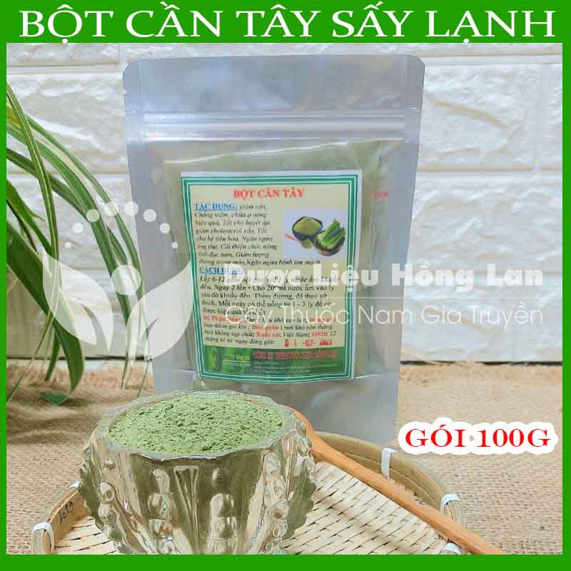 [FreeshipMAX] Bột Cần Tây 100g Sấy Lạnh 100% Nguyên Chất