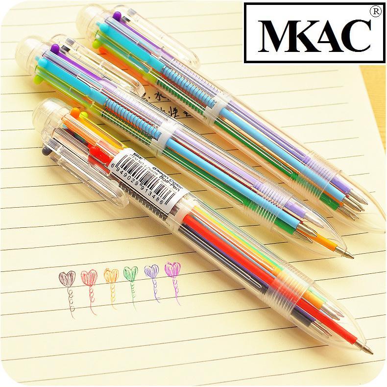[HCM]Bút bi 6 ngồi 6 màu
