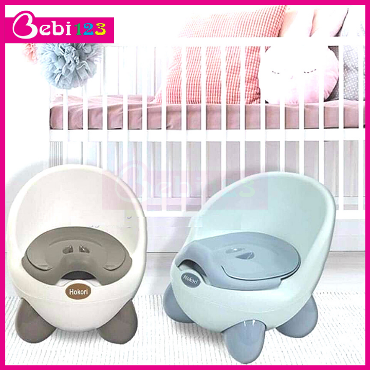 Bô vệ sinh Hokori mẫu mới 3 màu cho bé trai, bé gái