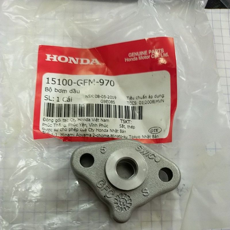 Bộ bơm nhớt air blade ab 110 lead 110 scr click 110