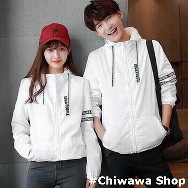 Áo khoác dù 2 lớp cặp đôi tình yêu mãi mãi cho giới trẻ