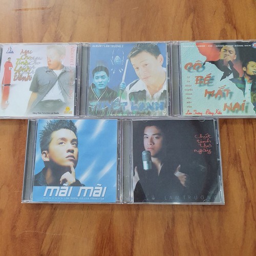 [MDCD] Bộ 5 Đĩa CD Ca Sĩ Việt Nam Nổi Tiếng Thập Niên 90 - BỘ 2
