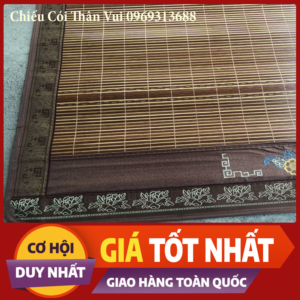Chiếu Gỗ Sịn  ❤️FREESHIP❤️ nan gỗ bóng mịn (hàng cao cấp)