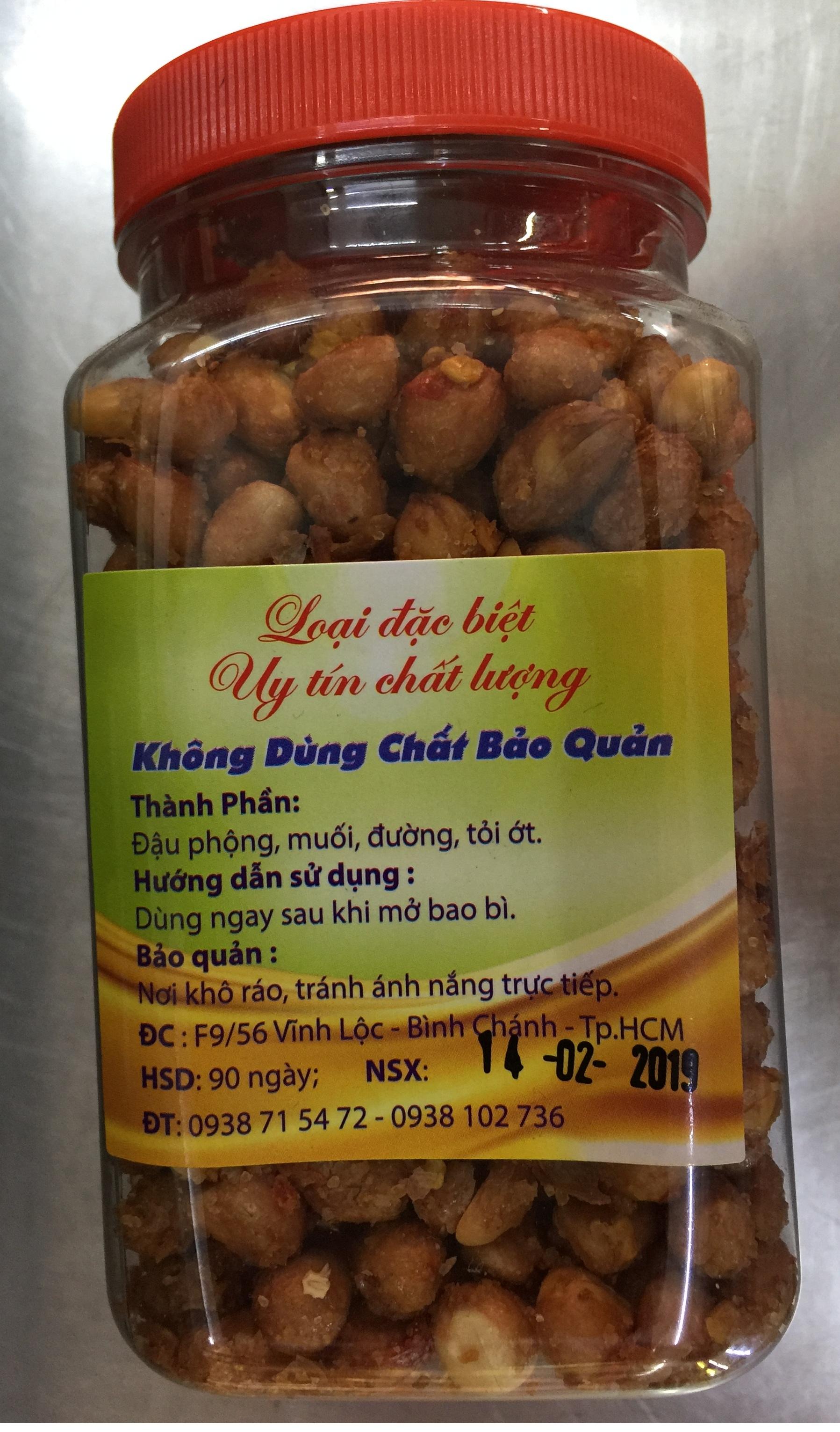Đậu Phộng Tỏi Ớt Tuấn Kiệt 150g