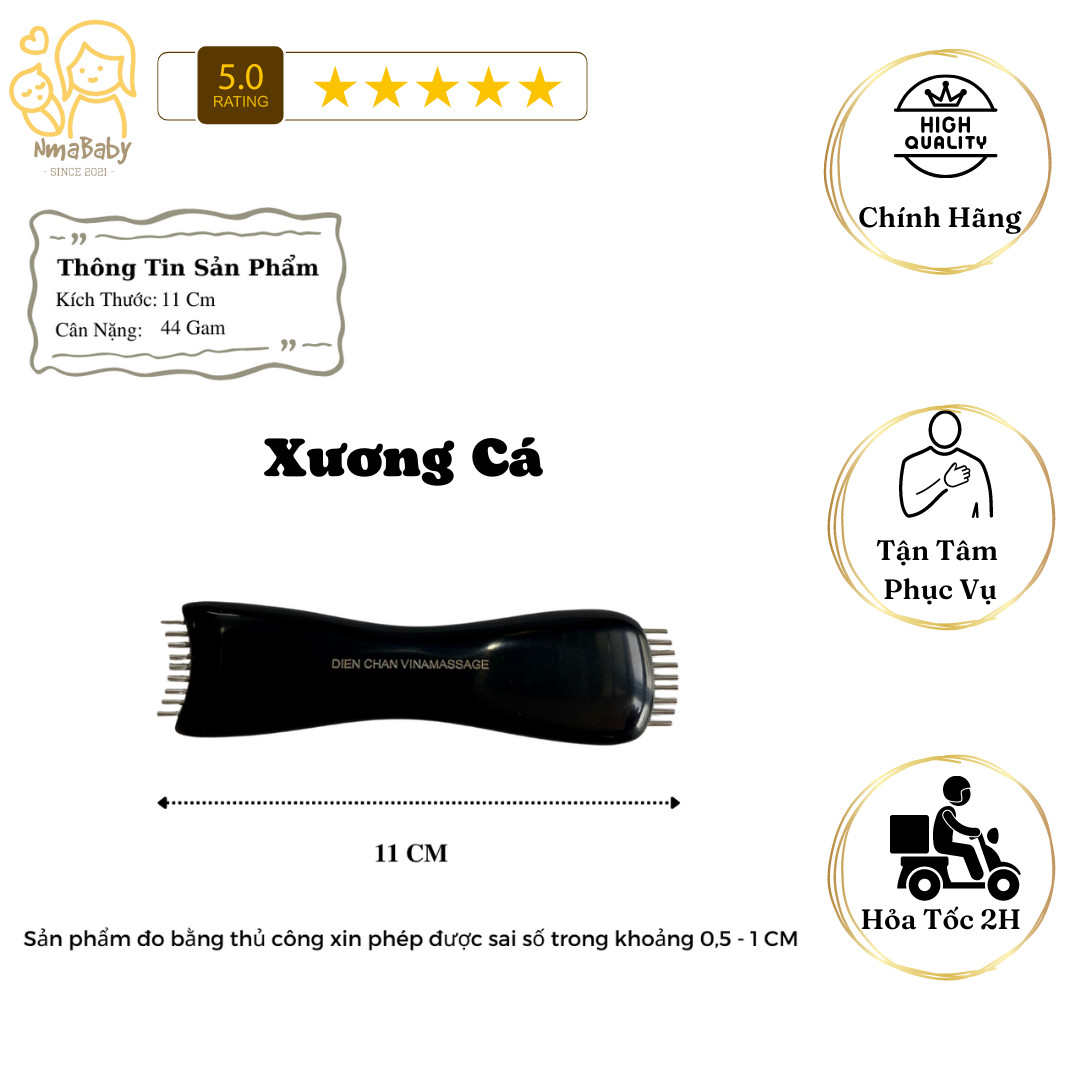 [HCM] Dụng Cụ Diện Chẩn - Xương Cá - Hãng VINAMASSAGE