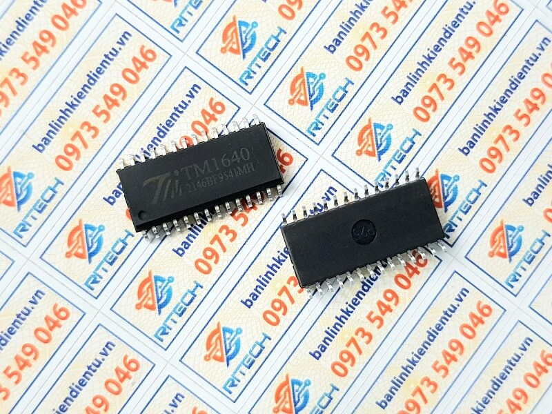 [Combo 5 chiếc] TM1640 IC Điều Khiển LED SOP-28