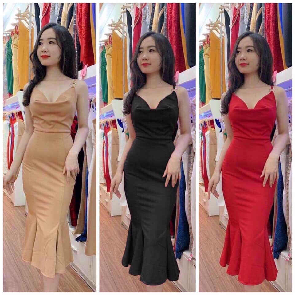 ĐẦM ÔM 2 DÂY ĐUÔI CÁ CỰC SANG SIÊU HOT