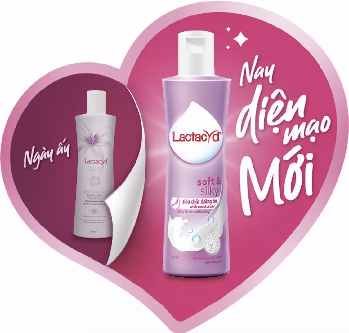 Dung Dịch Vệ Sinh Phụ Nữ Lactacyd Dưỡng Ẩm Soft & Silky (250ml)