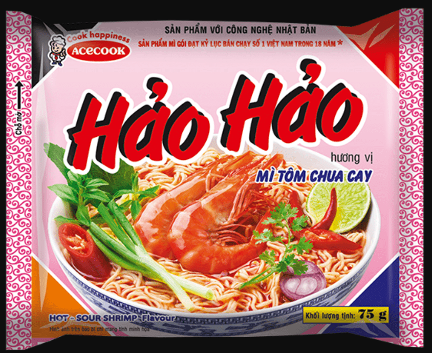 COMBO 5 GÓI MÌ HẢO HẢO TÔM CHUA CAY