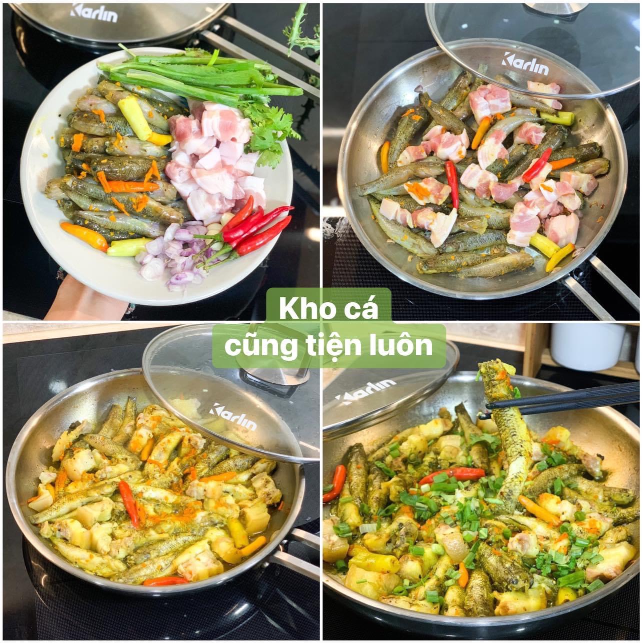 Chảo KARLIN - Chảo Inox KARLIN Thương Hiệu Đức