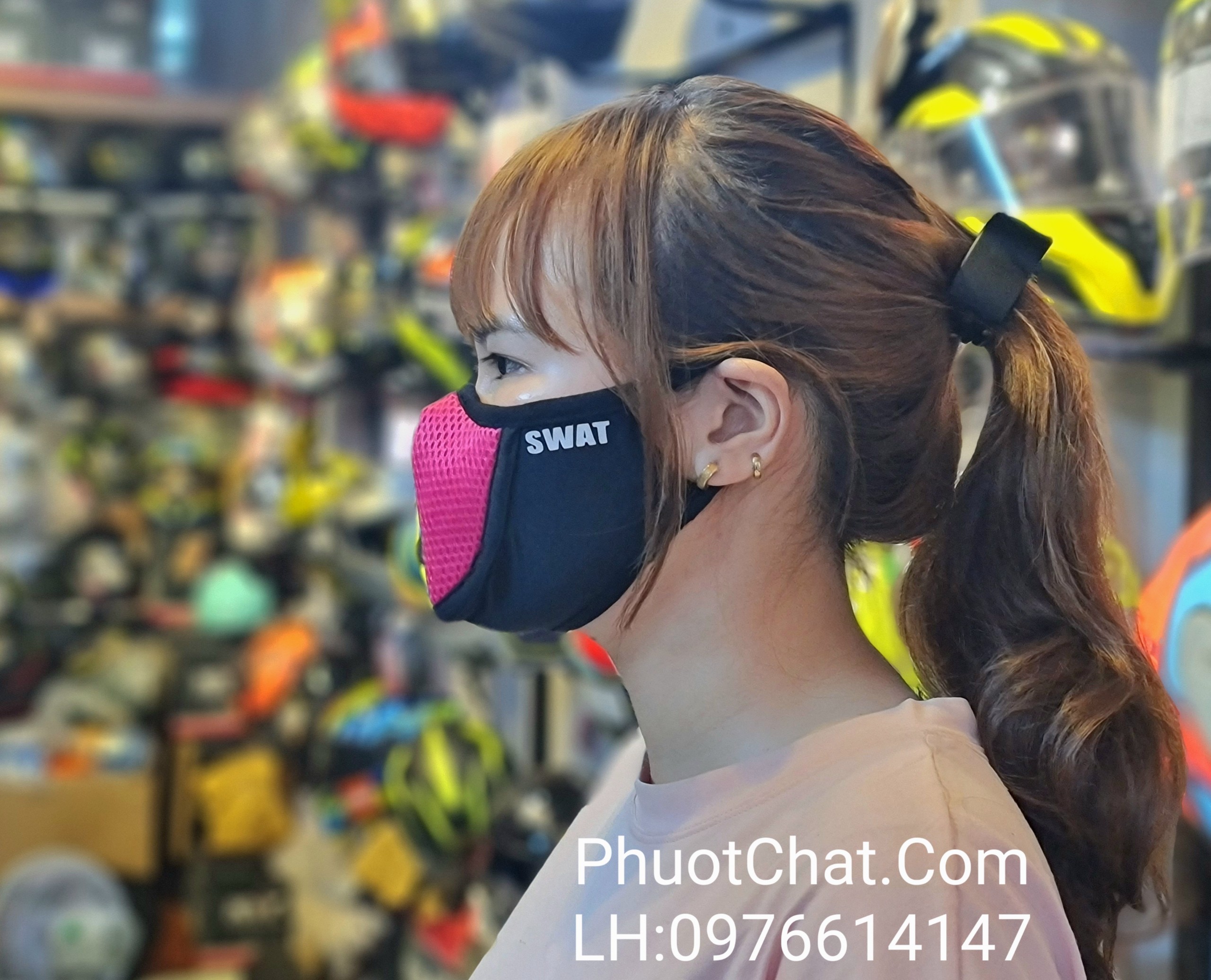 Khăn phượt SWAT X1 phối lưới chống bụi