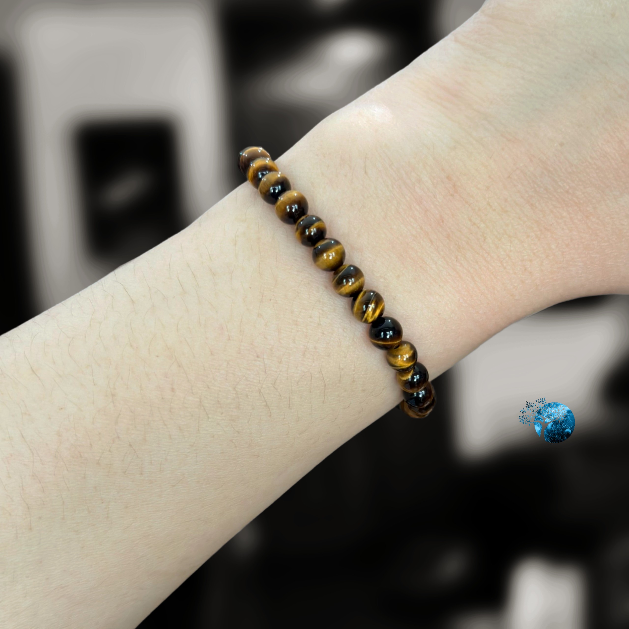 Vòng tay đá mắt hổ 4.5mm