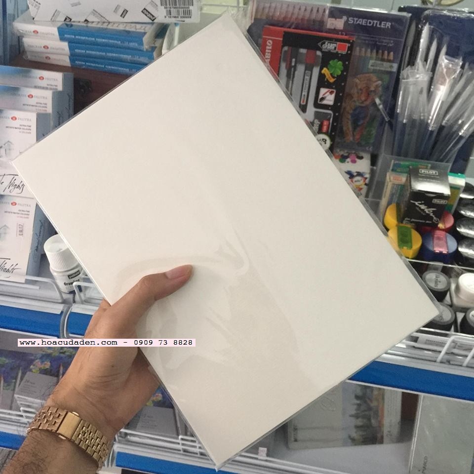 [HCM]Giấy Vẽ Màu Nước Canson Vân Ngang 250gsm