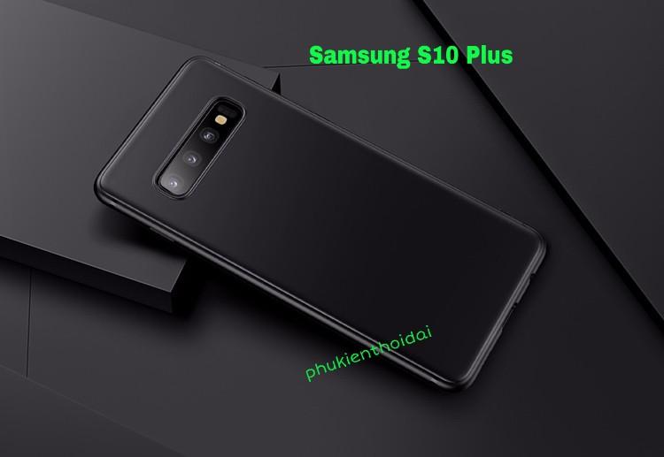 Ốp lưng Samsung S10 Plus dẻo siêu mỏng ôm khít máy cao cấp