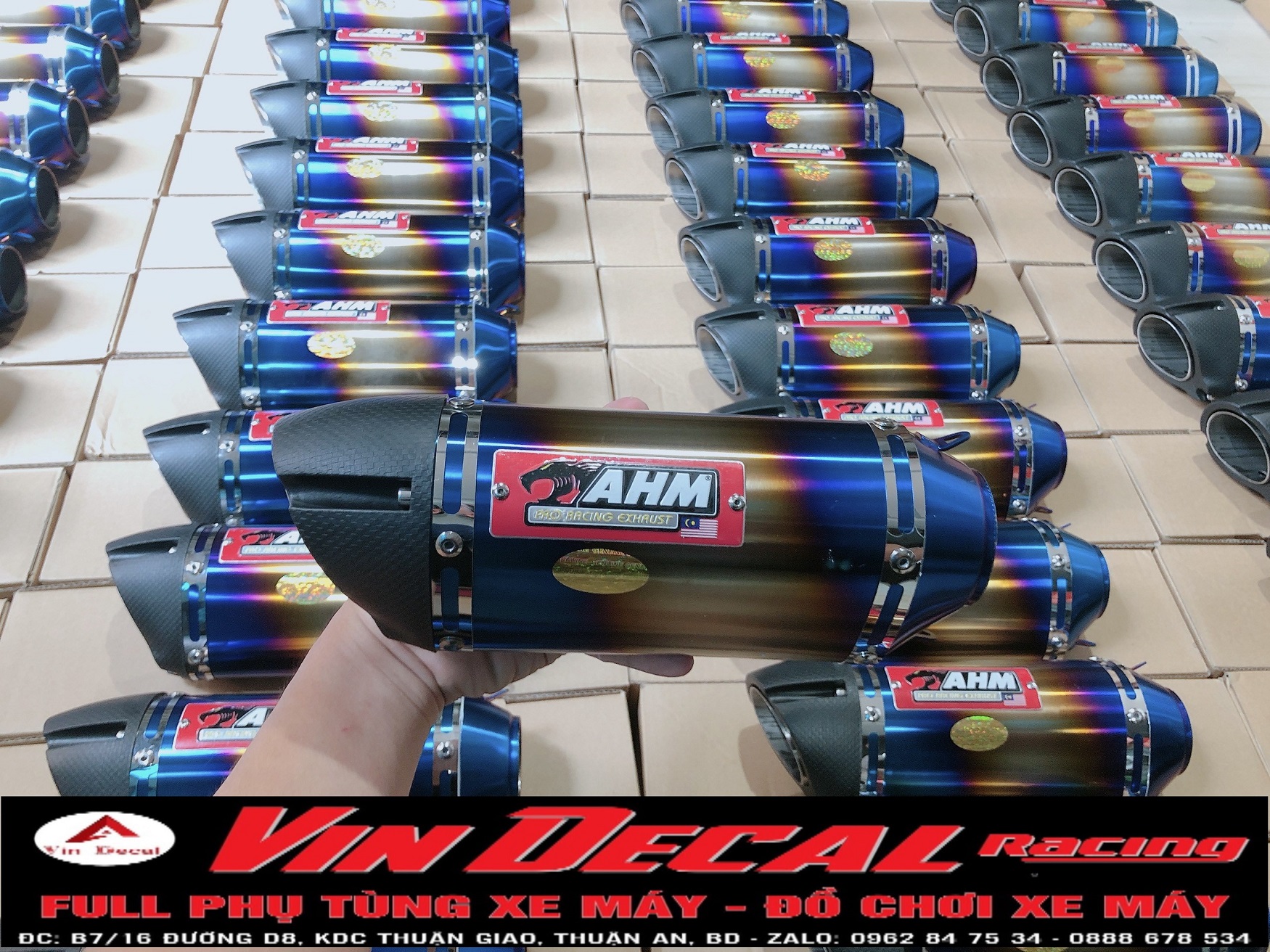 Lon pô AHM M3 titan L1.1