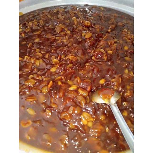 Me hạt mềm ngào khóm nhà làm 500g