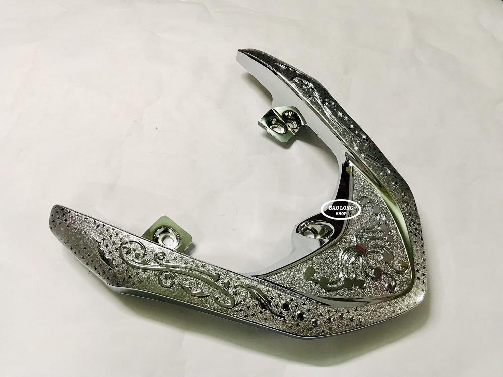 Ốp Cảng Xi INOX gắn xe Vision (2015-2019)