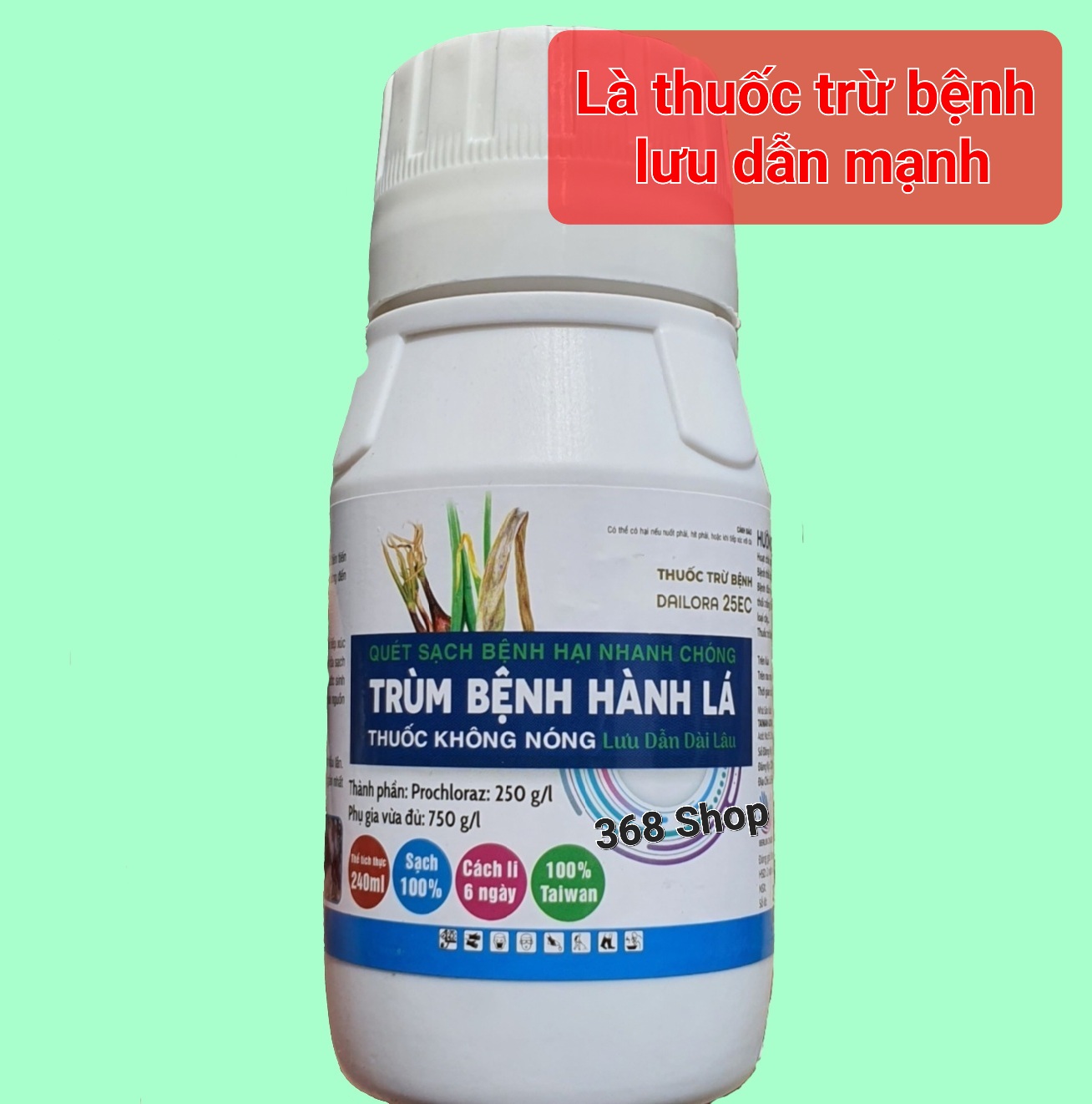 Trùm bệnh hành lá💎 thuốc trừ bệnh dailora 25ec 💖