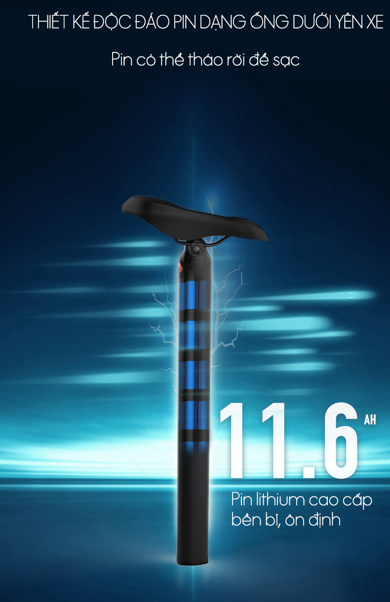 XE ĐẠP ĐIỆN GẤP GỌN CAO CẤP FIIDO D11