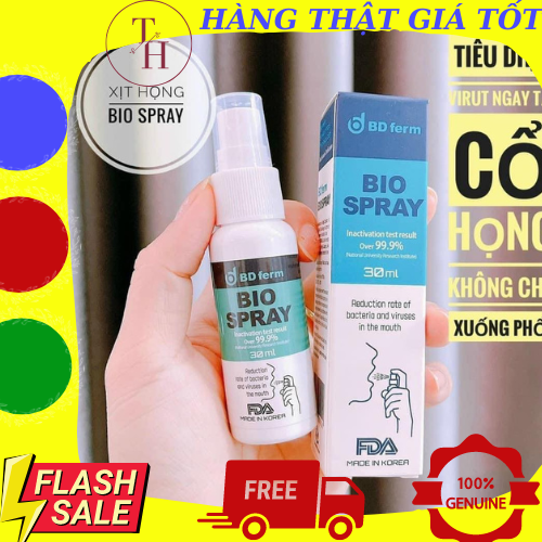 [chính hãng thanh lý] Xịt họng kháng khuẩn Bio Spray Korea